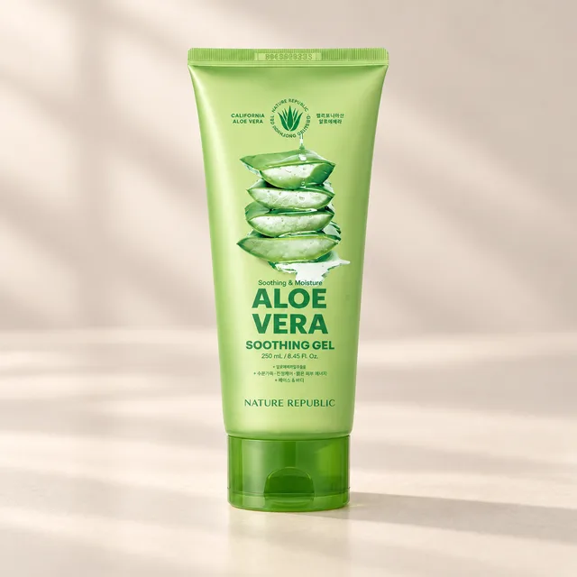 NATURE REPUBLIC Aloe Soothing Gel 250ml — soft daylight cover